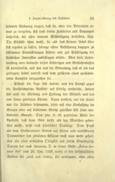 Ignaz von Döllinger, Der Papst und das Konzil