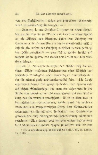 Ignaz von Döllinger, Der Papst und das Konzil