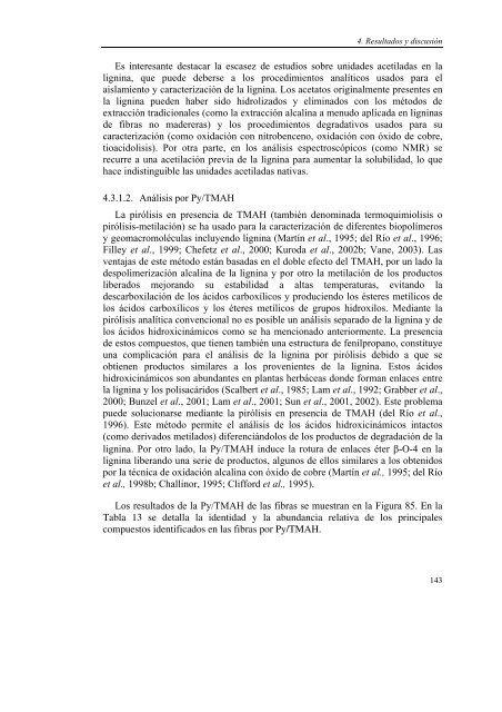 Caracterización química de fibras de plantas herbáceas utilizadas ...