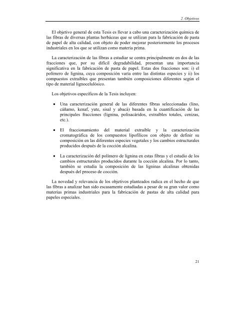 Caracterización química de fibras de plantas herbáceas utilizadas ...