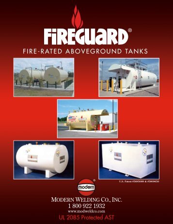 FIRE-RATED ABOVEGROUND TANKS - Modern Welding Company