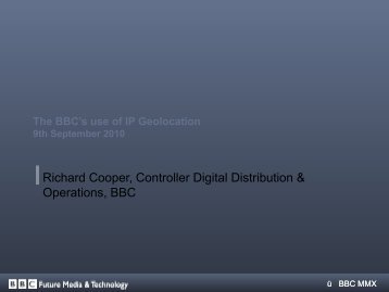 The BBC's use of IP Geolocation