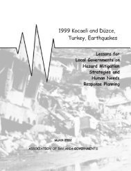 1999 Kocaeli and DÃ¼zce, Turkey, Earthquakes - ABAG Earthquake ...