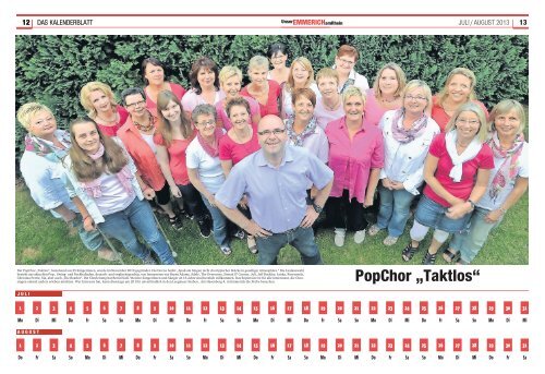 JULI / AUGUST 2013 Emmerich im Lichterglanz - RP Online