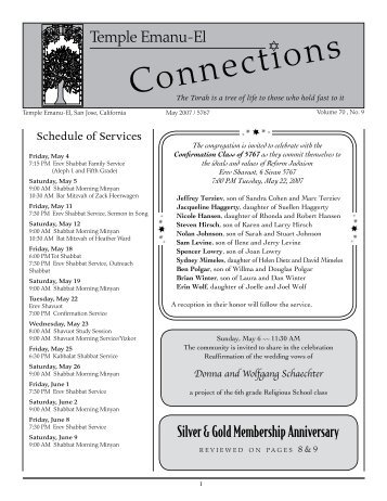 Connections - Temple Emanu-El