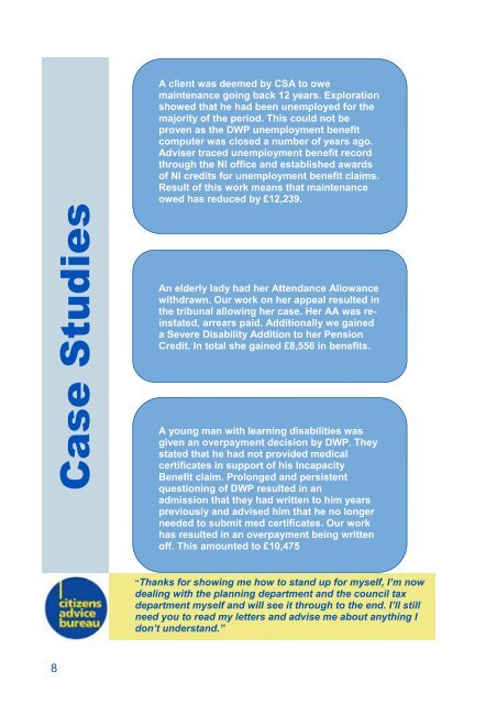 annual report - Citizens Advice