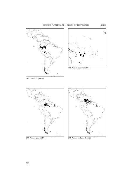 Vol. 1 part 2 - Species Plantarum Programme