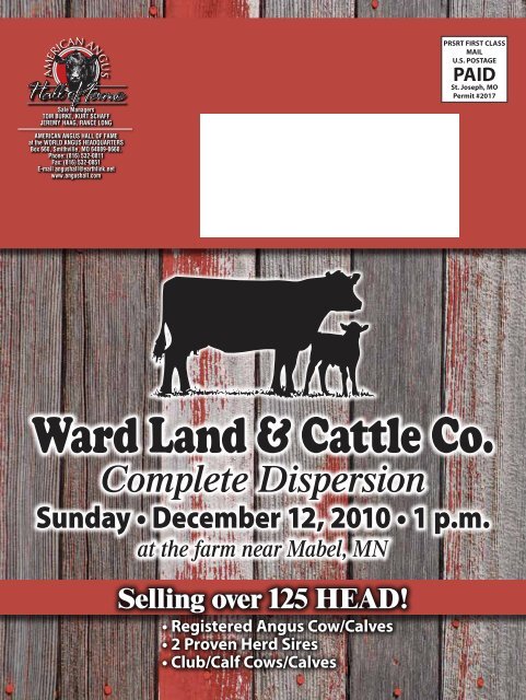 Ward Land & Cattle Co. - Angus Journal