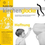 Hoffnung - Evangelische Kirchengemeinde Roßdorf