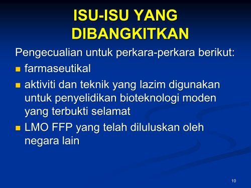 status pelaksanaan dasar kepelbagaian biologi kebangsaan - NRE