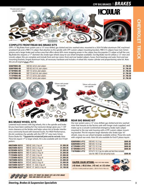 1973-80 Chevrolet GMC Long bed C10 C15 Complete Power Brake Line Set Kit SS