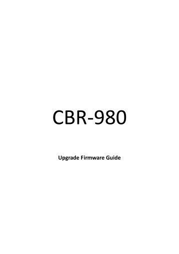 Upgrade Firmware Guide - CNet
