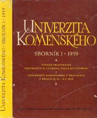 sborn ík i * 1959 - Univerzita Komenského