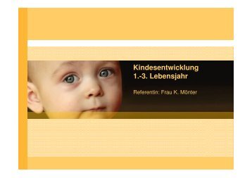 3. Lebensjahr - Kinderzentrum Mecklenburg