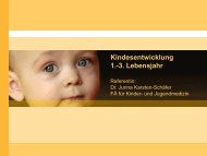 Kindesentwicklung 1.-3. Lebensjahr - Kinderzentrum Mecklenburg