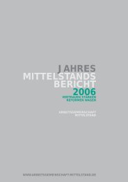 2006 - Arbeitsgemeinschaft Mittelstand