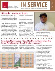 Ricardo, Home at Last - Center for Urban Community Services