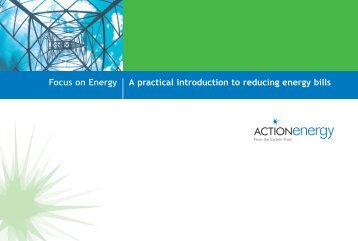 A practical introdution to reducing energy - NHS Sustainability Day