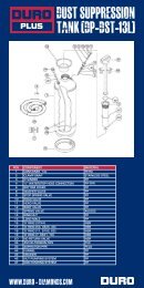 DUSTSUPPRESSION TANK(DP-DST-13L) - DURO