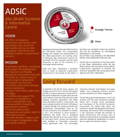 Abu Dhabi Urban Planning Council Magazine Issue 6 April 2012