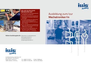 Ausbildung zum/zur Mechatroniker/in - ILLIG Maschinenbau GmbH ...