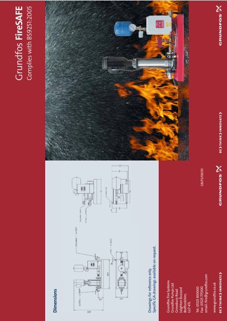 GRUNFOS FIRE SYSYTEMS O & M MANUALS - Xact