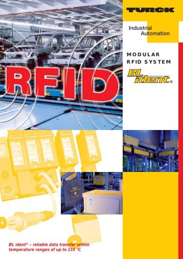 Modular RFID System BLident - Multiprox