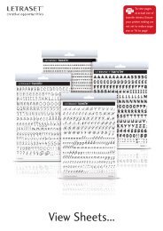 Download a PDF of all references - Letraset