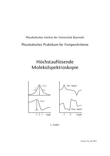 Download Anleitung - Physikalische Praktika