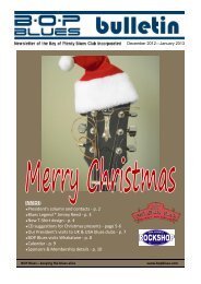 December - January 2013 - BOP Blues Club