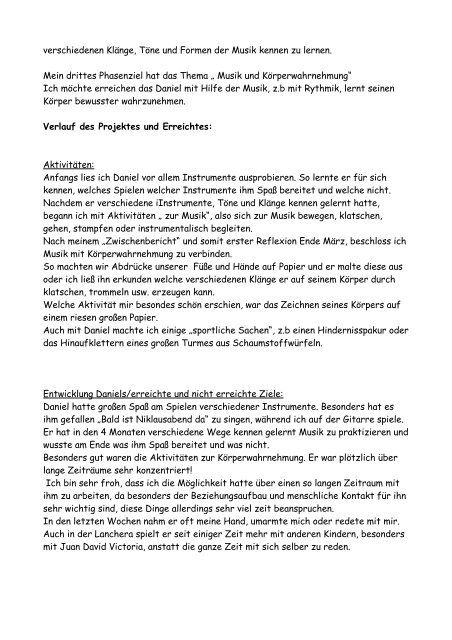 Abschlussbericht September 2009-Juni 2010 - KiKo eV