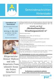 Ausgabe MÃ¤rz-April 2008 - Hinterstoder