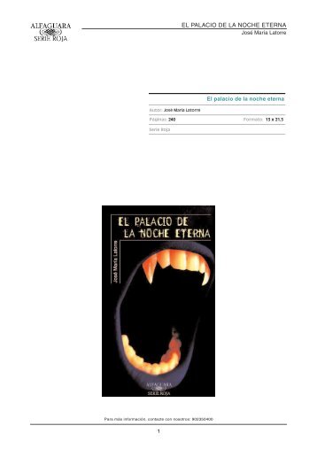El palacio de la noche eterna.pdf - Alfaguara