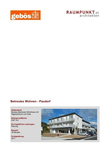 projektfolder - betreutes wohnen paudorf.pdf - raumpunkt