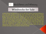 Windsocks for Sale