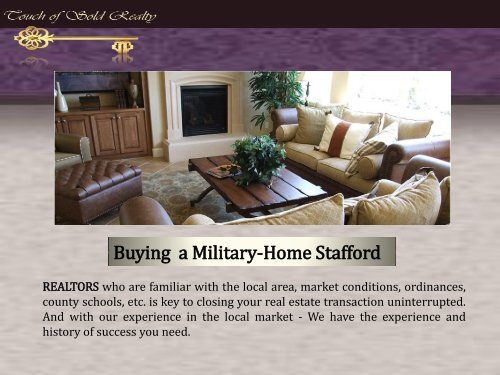 Buying a Military-Home Stafford