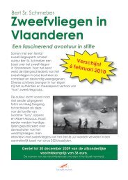 Zweefvliegen in Vlaanderen