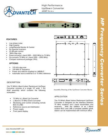 High Performance Up/Down Converter - Advantech