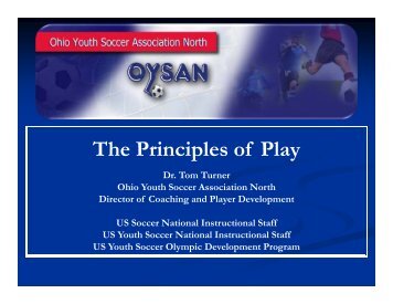 The Principles of Play - Ohio Youth Soccer Association North