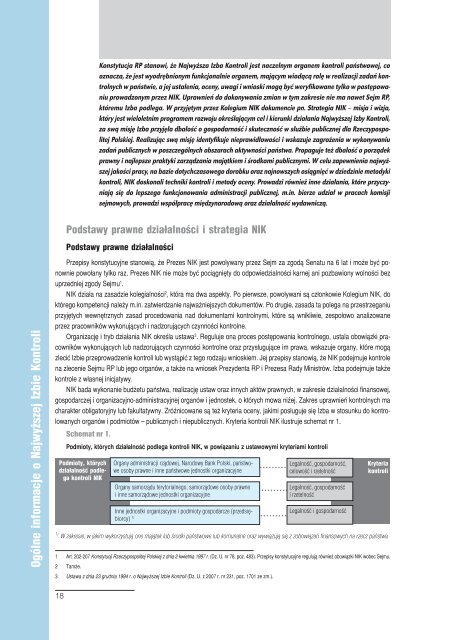 Sprawozdanie z dziaÅalnoÅci NIK w 2009 roku (plik PDF)