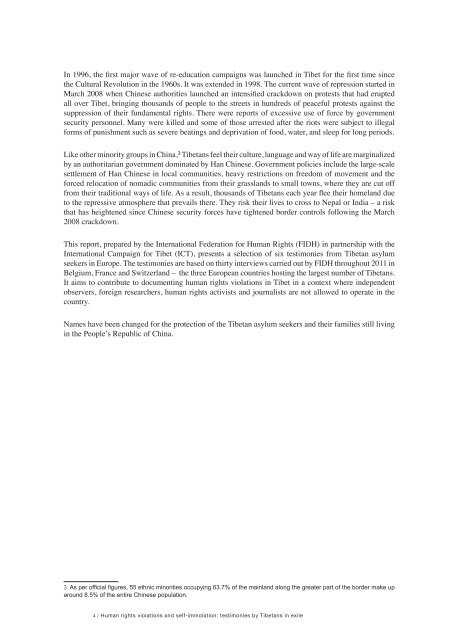 to download PDF report. - Tibet Policy