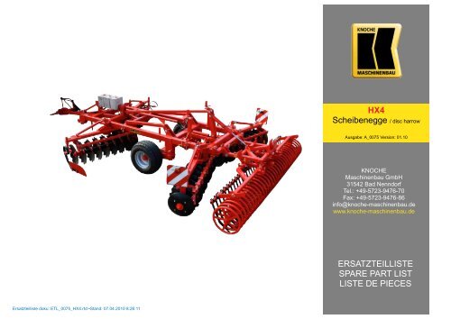 HX4 - Knoche Maschinenbau GmbH