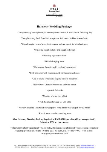 Harmony Wedding Package-4288 - Shangri-La