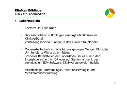 Klinikum Sindelfingen- Böblingen - Klinikverbund Südwest Gmbh