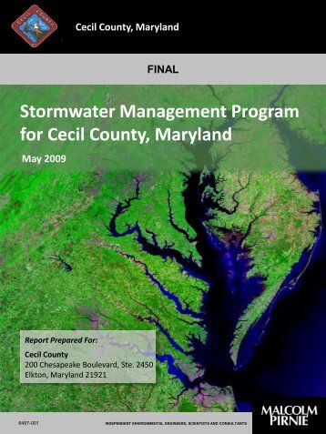 Stormwater Management Program Final Document - Cecil County ...