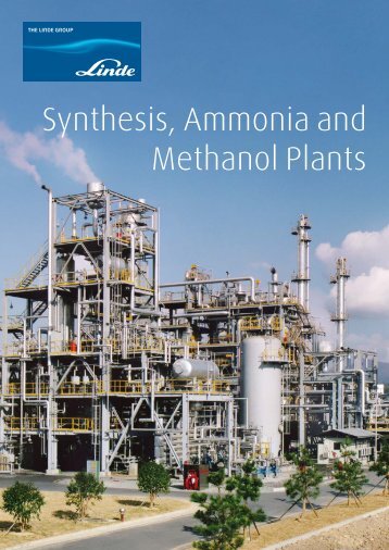 Synthesis, Ammonia and Methanol Plants - Linde-India