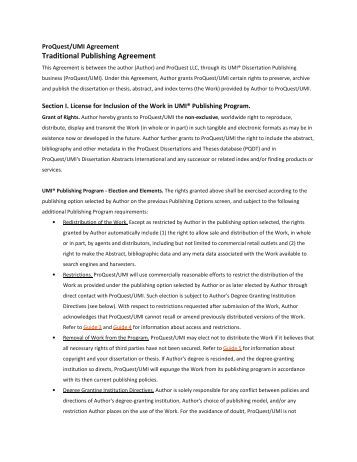 Dissertation publication journals