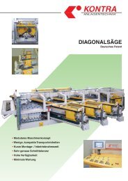 DIAGONALSÄGE - KONTRA Anlagentechnik GmbH