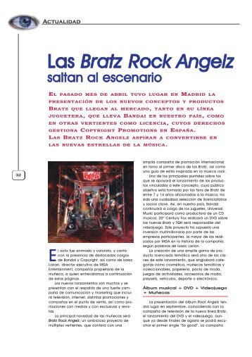 Bratz Rock Angelz 26.qxd - Licencias Actualidad