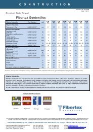 Fibertex Geotextiles - Fibertex AS